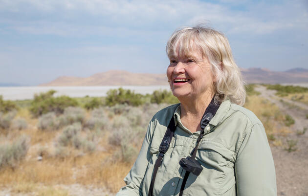 Audubon Spotlight: Ella Sorensen Stewards the Birds of Great Salt Lake